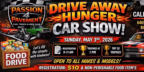 P4P Drive Away Hunger Car Show with Caliber Collision 