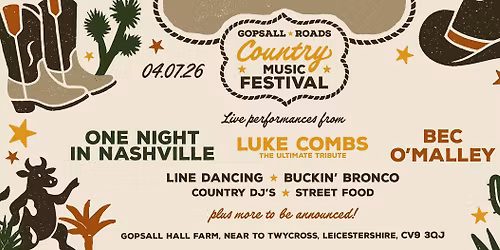 Gopsall Roads 2026 (Country Music Festival)