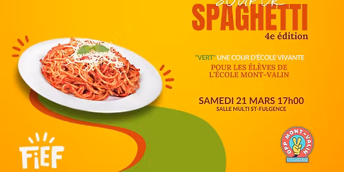 Souper Spaghetti OPP Mont-Valin - 4e Édition