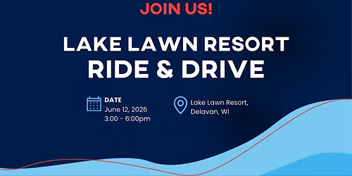 Lake Lawn Ride & Drive Boating Event