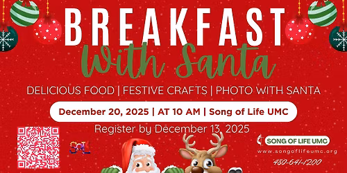 Breakfast with Santa - Registration is Full