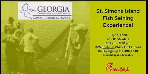 St. Simons Island Fish Seining Experience
