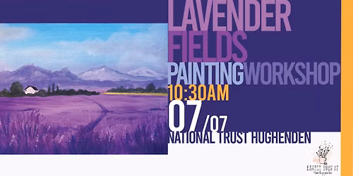 Lavender Fields Painting Workshop @ National Trust Hughenden