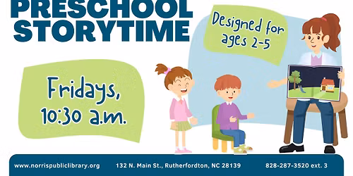 Preschool Storytime