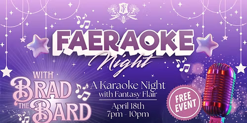 Faeraoke Night @ Fae Nectar!