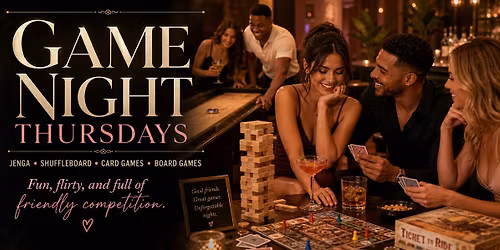 Game Night | Ages 21+