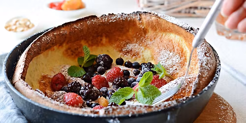 Sample Saturdays at Rudy's | Dutch Babies