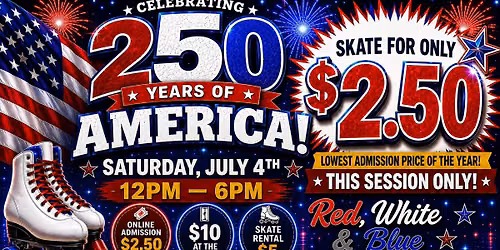 Fourth of July Skate with Stitch and Angel!