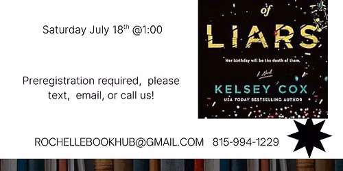 July Thriller Book Club