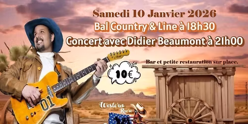 Bal annuel et Concert avec Didier Beaumont