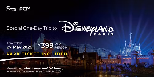 Special One-Day Trip to Disneyland Paris