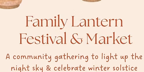 Family Lantern festival & Market 