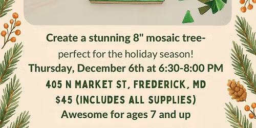 Craft your Christmas: Mosaic Tree