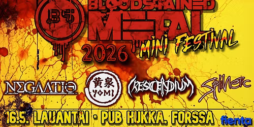 Bloodstained Metal Mini Festival: Pub Hukka, Forssa