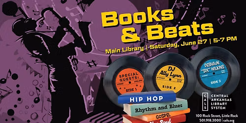 Books & Beats: Celebrating Black Music Month at CALS