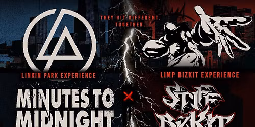 Minutes to Midnight x Stiff Bizkit at Warehouse Live Midtown Sunday September 6, 2026