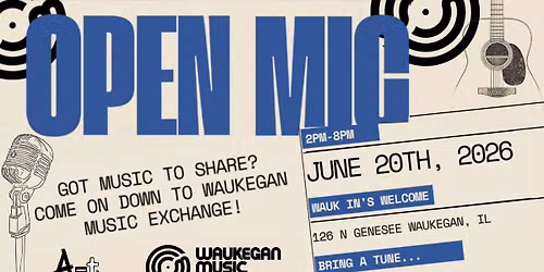 Open Mic for June ArtWauk at WMX!