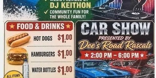 Community Cookout and Cruise da Rascals way