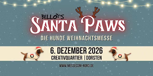 Santa Paws - Die Hundeweihnachtsmesse in Dorsten