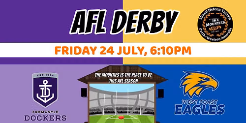 FREMANTLE DOCKERS vs WEST COAST EAGLES