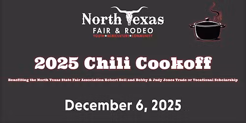 2025 North Texas Fair & Rodeo Chili Cookoff