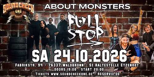 About Monsters + Full Stop