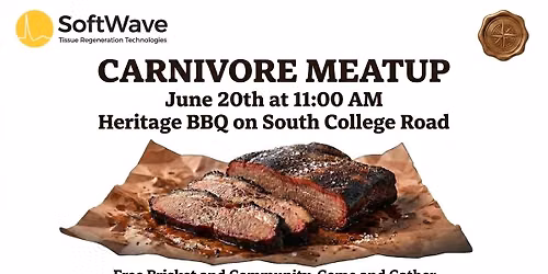 Carnivore Meatup @Heritage BBQ