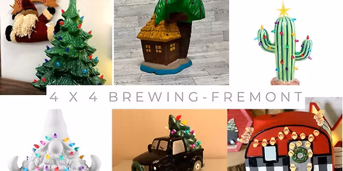 Create and Taste- Christmas Ceramic Paint Party