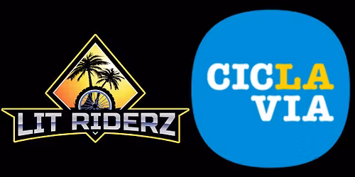 Lit Riderz ride CicLAvia (Melrose)