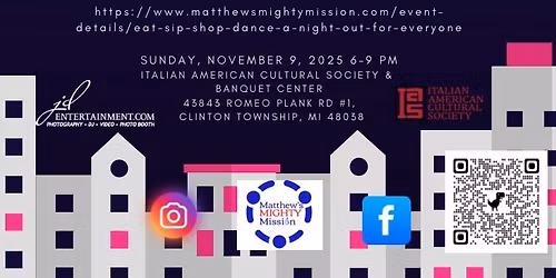 EAT, SIP, SHOP, & DANCE: \u201cA NIGHT OUT FOR EVERYONE!\u201d