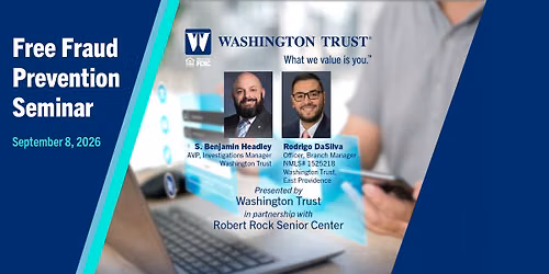 Fraud Prevention Seminar - Free!