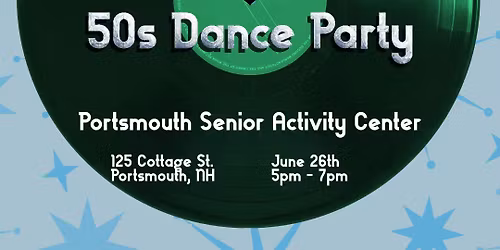 The GemsTones: 50s Dance Party at The Portsmouth Senior Activity Center