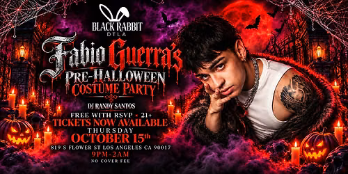 Fabio Guerra\u2019s Pre-Halloween Costume Party