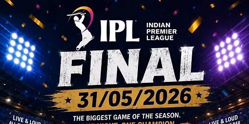 IPL Cricket Final Watch Party at BOX BP