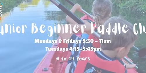 Junior Beginner Paddle Club 
