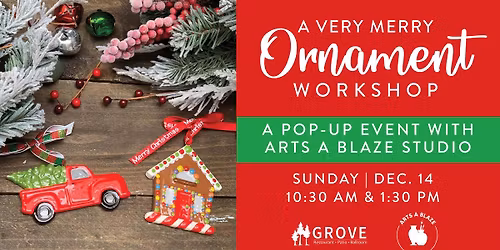 A Very Merry Ornament Workshop