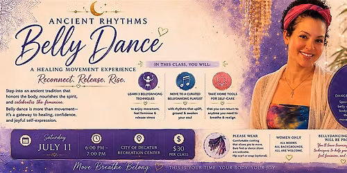 Ancient Rhythms through Belly Dance: A Healing Movement Experience