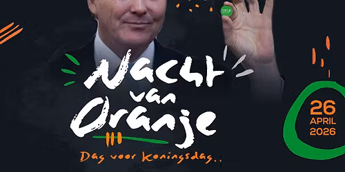 \ud83e\udde1\ud83d\udc51 NACHT VAN ORANJE bij nr7even! \ud83d\udc51\ud83e\udde1