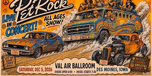 PetRock: A Tribute To The Smooth Rock Of The 70's at Val Air Ballroom