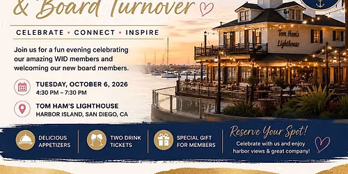 WID San Diego's Member Appreciation Event & Board Turnover