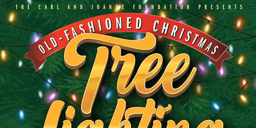 Old-Fashioned Christmas Tree Lighting