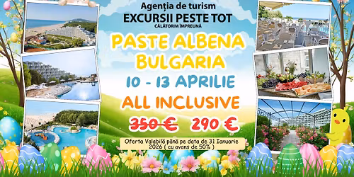 \ud83c\udf38 PAS\u0326TE 2026 \u2013 ALBENA, LAGUNA BEACH HOTEL 4\u2b50 \ud83c\udfd6