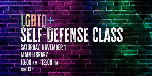 LGBTQ+ Self-Defense Class