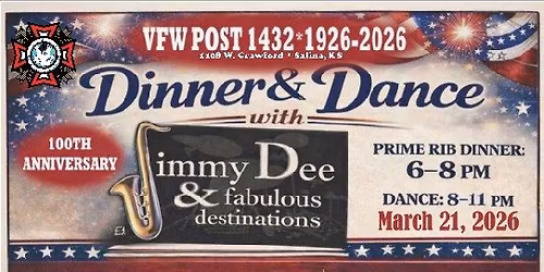 VFW Post 1432 100th Anniversary Dinner & Dance