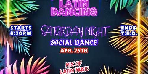 Buenas Vibras Social Dance @ THE BARN LIGHT BAR