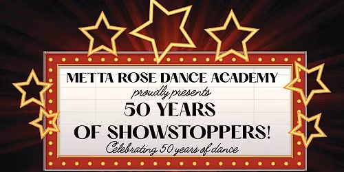 2026 MRDA Production: 50 Years of Showstoppers!
