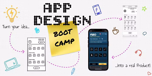 App Design Summer Bootcamp | Mon 10 \u2013 Fri 14 August