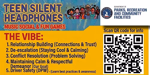 Randolph CC Teen Silent Headphones Social Ages 14-17
