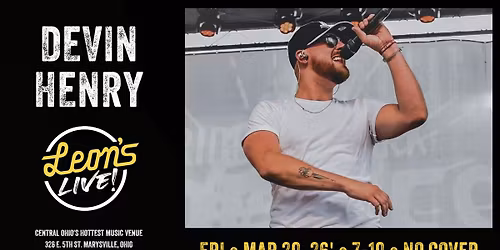 Devin Henry at Leon's Live