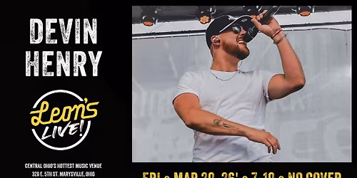 Devin Henry at Leon's Live